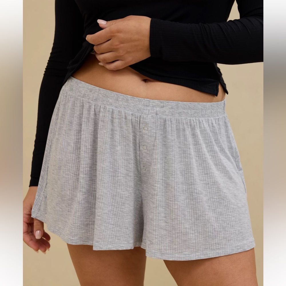 NWT Aerie Superchill Modal Rib Boxer Shorts